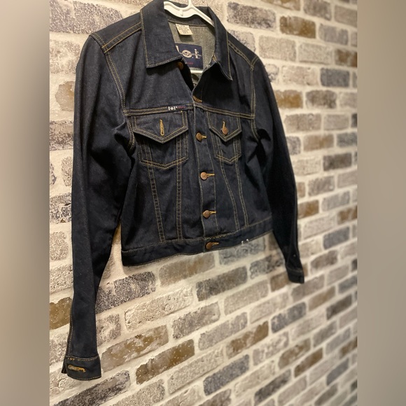 L.E.I Dark Jean Jacket - Picture 3 of 3